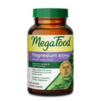 MegaFood Magnesium Glycinate, Malate, Citrate 300mg, 120 Capsules | Highly Absorbable 3 in 1 Magnesium Complex Blend to Support Heart & Muscle Function, Stress & Sleep, Vegetarian, 60 Servings