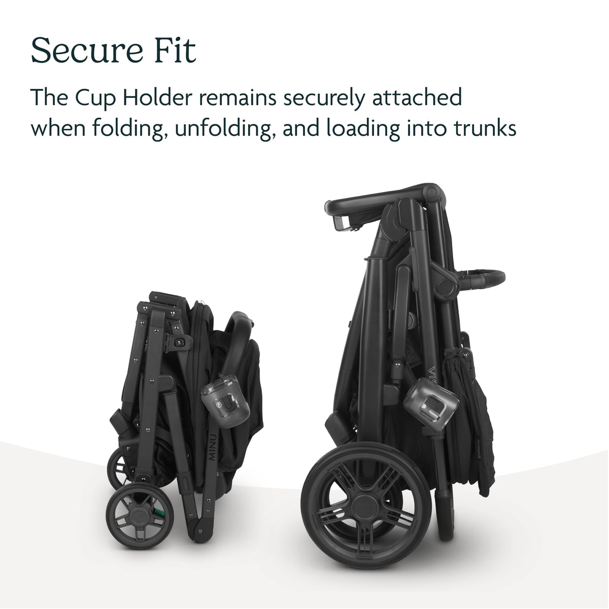 UPPAbaby Cup Holder for Vista, Cruz, Minu Strollers - Quick Attachment