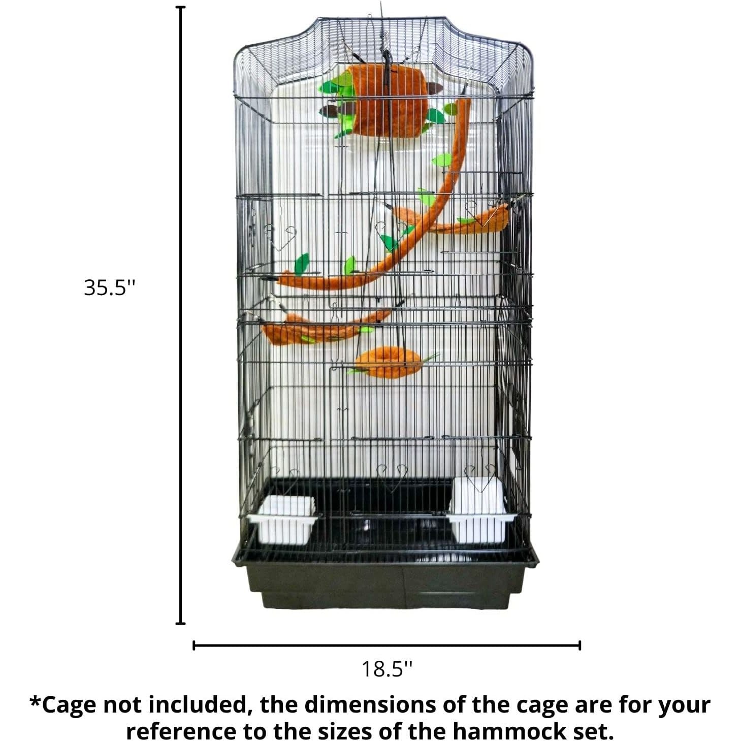 Buy now 5Pcs Sugar Glider Supplies Cage Accessories Hammock Set Hanging Bed Hideout for Small Animal Pets Hamster Guinea Pig Squirrel Gerbils at indiglob india