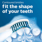 Buy now Philips Sonicare Genuine Sensitive Replacement Toothbrush Heads for Sensitive Teeth, 3 Brush Heads, White, HX6053/64 at indiglob india