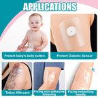 32 Pack – 4"x4.75" Waterproof Bandages, Transparent Film Dressing for Wound Care, Tattoo Aftercare, Waterproof Bandaid for Swimming, Tattoo Cover Up Patch or Tape, Large Breathable Dressing