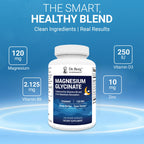 Dr. Berg Magnesium Glycinate 150ct – 4-in-1 Chelated for Muscle, Nerve, Sleep & Stress Support*– w/ D3, B6 & Zinc – 4X Lab-Tested – No Fillers – Formulated in USA, GMP-Certified