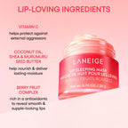 Buy now LANEIGE Lip Sleeping Mask: Nourish, Hydrate, Vitamin C, Murumuru & Shea Butter, Antioxidants, Flaky, Dry Lips at indiglob india