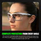 Lens-Free Pickleball Glasses | Pickleball Glasses Without Lenses | Lightweight, Impact-Resistant, Lens-Free Protective Frame for Clear Vision on the Court