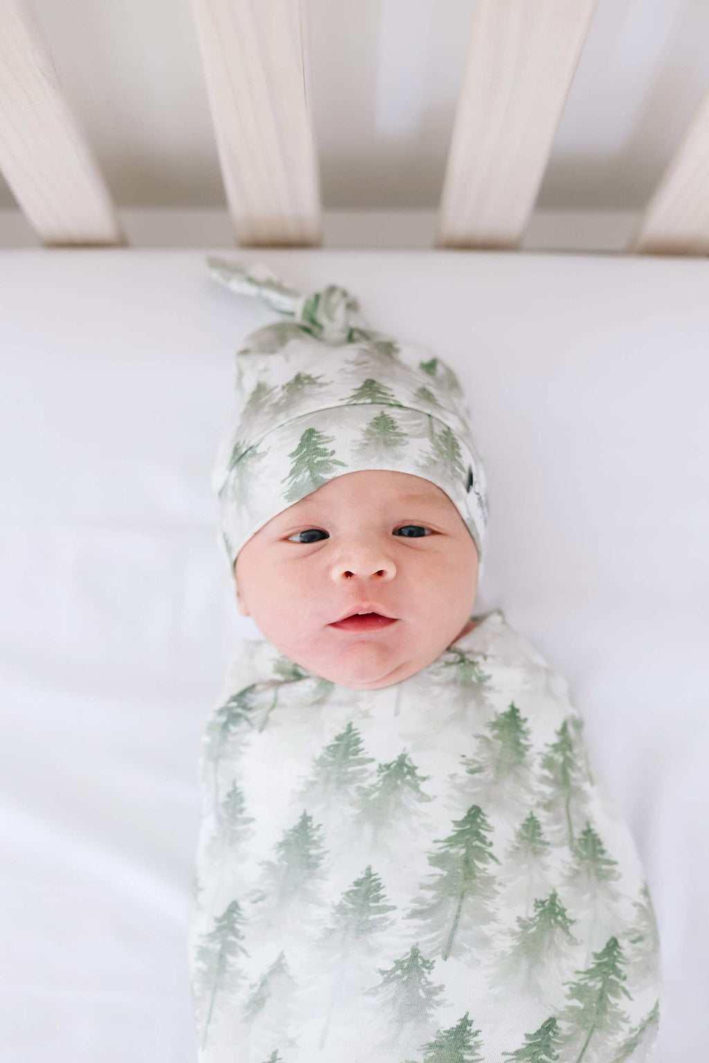 Buy now Copper Pearl Large Premium Knit Baby Swaddle Receiving Blanket Evergreen at indiglob india