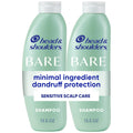 Head & Shoulders Anti-Dandruff Shampoo, BARE Soothing Hydration, 1% Pyrithione Zinc, Dry Scalp Relief, Free of Sulfates, Silicones, Dyes, 13.5 Fl Oz