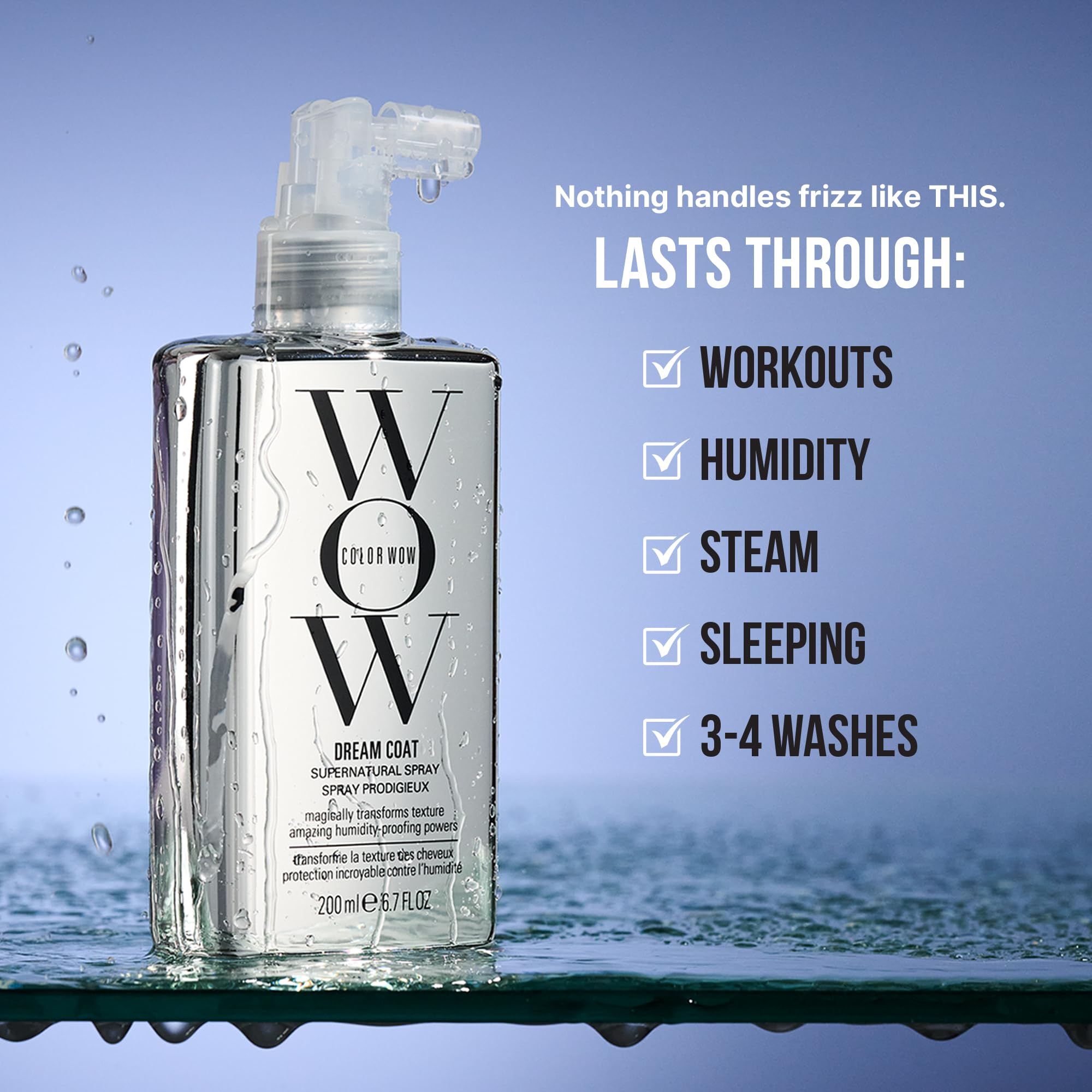 Buy now COLOR WOW Dream Coat Supernatural Spray â€“ Keep Your Hair Frizz-Free and Shiny No Matter the Weather with Award-Winning Anti-Humidity Treatment at indiglob india