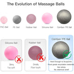 Buy now Plantar Fasciitis Relief Massage Ball – Lacrosse Ball, Foot Massage Roller & Myofascial Release Ball for Foot Pain, Trigger Point Therapy, Hard Ball for Deep Tissue & Fascia Massage at indiglob india