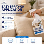 NOYATECH Fabric Protector Spray, Couch Upholstery Stain Guard, 32 oz