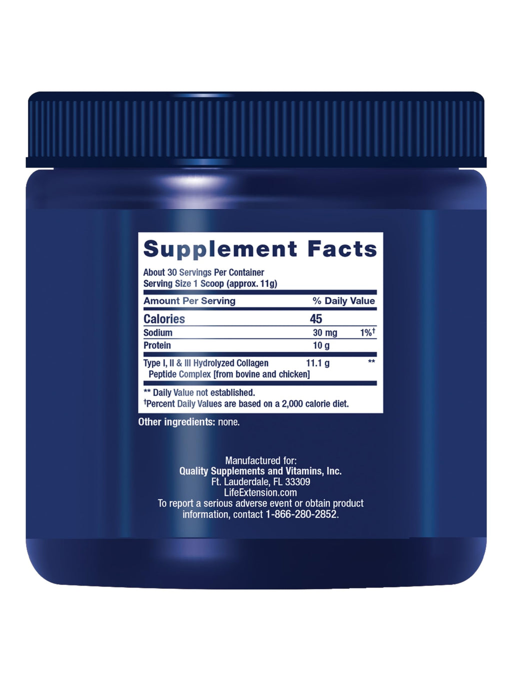 Life Extension Collagen Peptides for Skin and Joints, 343 Grams