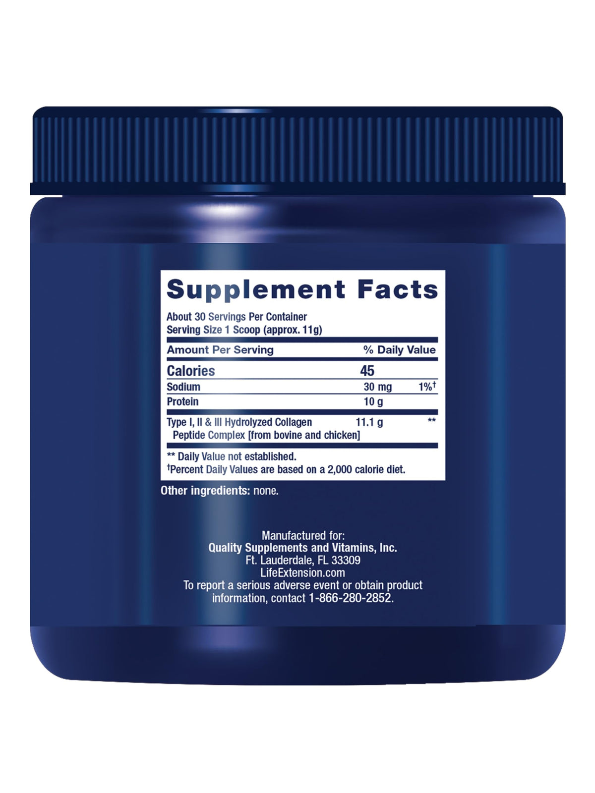 Life Extension Collagen Peptides for Skin and Joints, 343 Grams