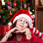 Buy now Christmas Advent Calendar Bracelets 2025 for Girls 24 Days Xmas Countdown Calendar DIY Jewelry Making Kit Gift 22 Charm Beads 2 Bracelets for Kids Teens Women at indiglob india