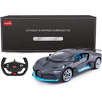 Buy now RASTAR RC Car | 1/14 Scale 2.4Ghz Bugatti Divo Radio Remote Control R/C Toy Car Model Vehicle for Boys Kids at indiglob india