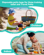 [36 Counts]Newnice Disposable Potty Liners for OXO Tot 2-in-1 Go Potty