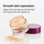 Dr.Melaxin Calcium Dark Spot Eye Cream 15g – Niacinamide & Calcium Gluconate Eye Cream for Dark Circles, Under Eye Bags & Sagging | Hydrolyzed Elastin EX Volume Firming | Korean Eye Cream