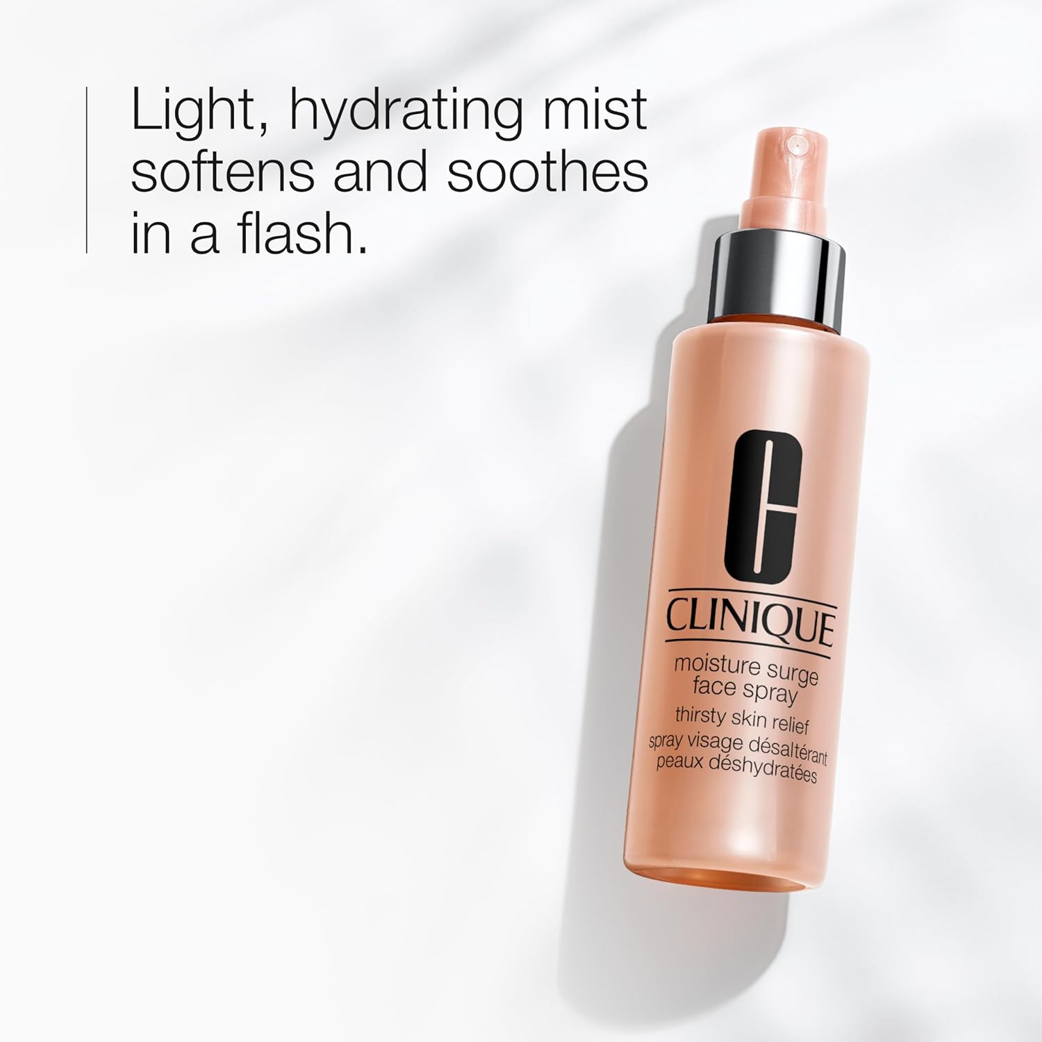 Buy now Clinique Moisture Surge Oil Free Face Spray Thirsty Skin Relief For Very Dry to Oily Combination Skin Types | Hydrating + Softening at indiglob india