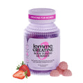 Lemme Creatine Monohydrate Gummies, Sour Strawberry (60 Gummies) | 5g Creatine for Lean Muscle, Strength, Recovery & Cognitive Health with Ginseng for Absorption. NSF Certified for Women & Men