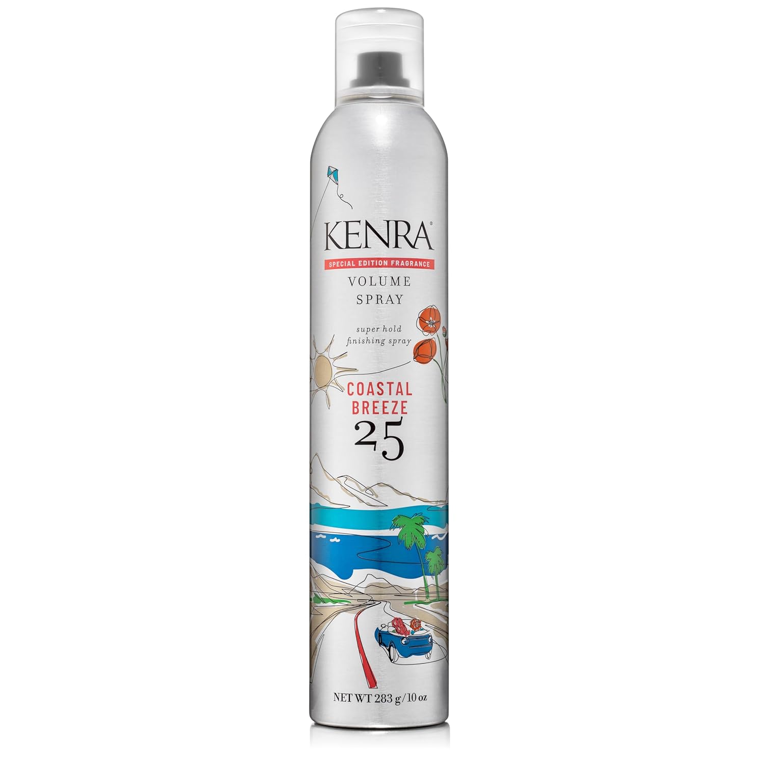 Buy now Kenra Professional Volume Spray 25 | Super Hold Finishing & Styling Hairspray | Flake-free & Fast-drying | Wind & Humidity Resistance | All Hair Types 10 Fl Oz | 50% VOC | Coastal Breeze at indiglob india