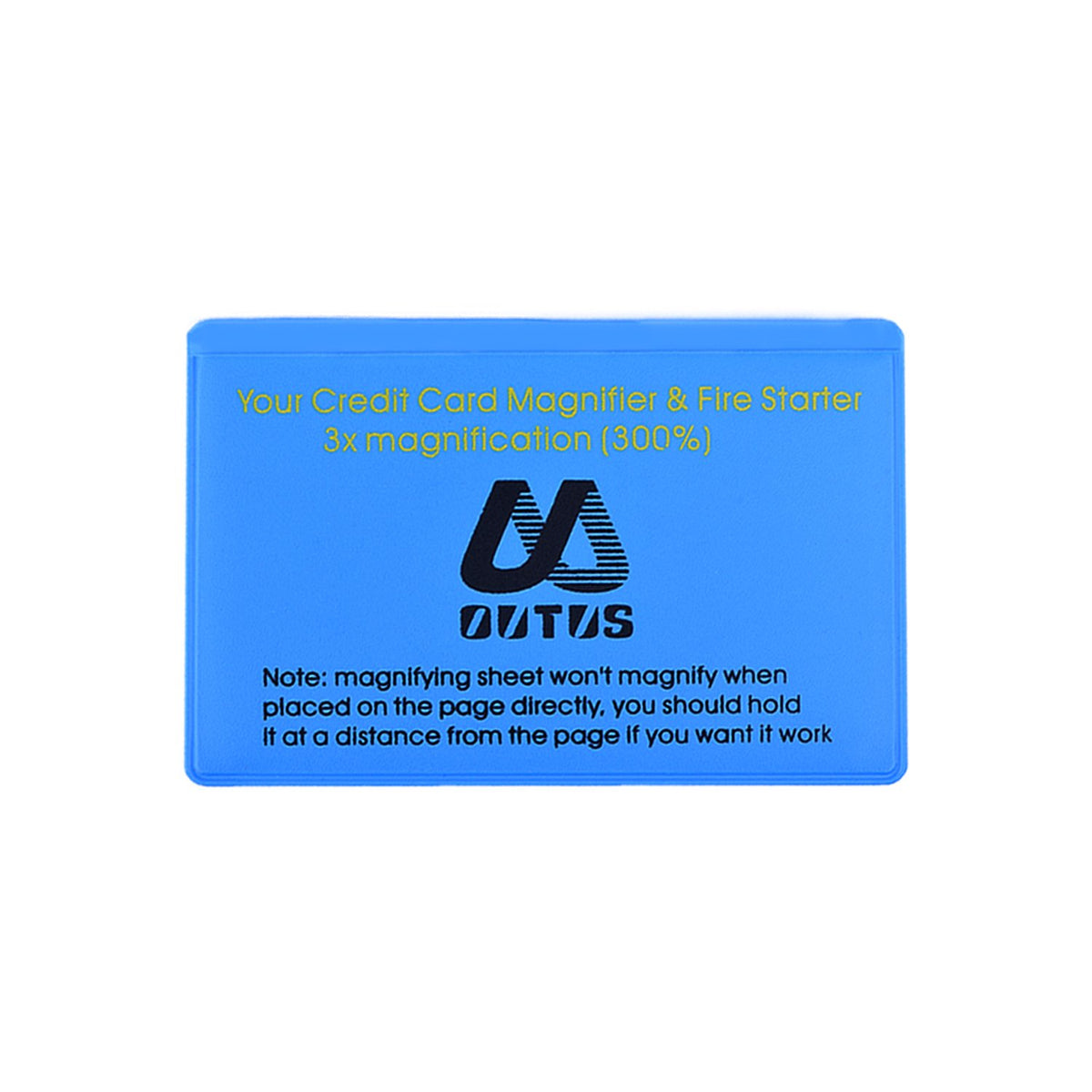 Outus 4 Pack Wallet Magnifier Cards Pocket Credit Card Magnifying Glass