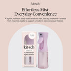 Buy now Kitsch Spray Bottle for Hair - Continuous Water Mister with Ultra Fine Mist for Hairstyling, Barbers, Salons, Cleaning, Plants, Versatile Spray Bottles - Made from Recycled Plastic - Sheer Violet, 5oz at indiglob india