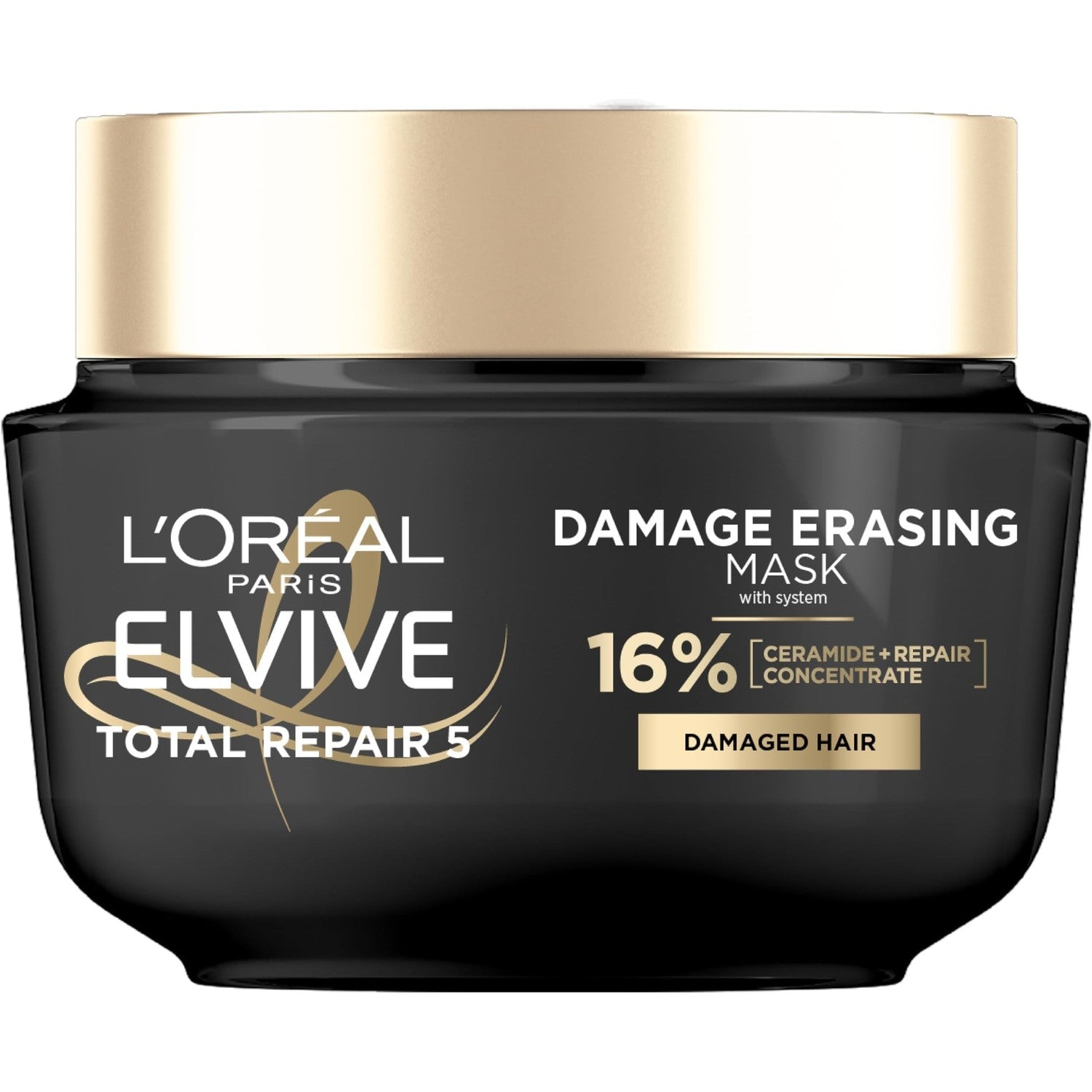 L'Oreal Paris Elvive Total Repair 5 Damage-Erasing Balm Mask, Rinse-Out Hair Treatment, 8.5 fl oz (Packaging May Vary)