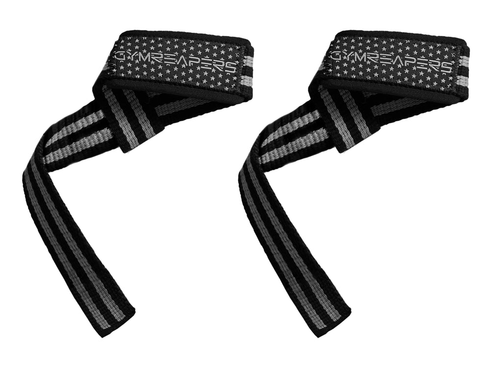 Buy now Gymreapers Lifting Wrist Straps for Weightlifting, Bodybuilding, Powerlifting, Strength Training, & Deadlifts - Padded Neoprene with 18 inch Cotton at indiglob india