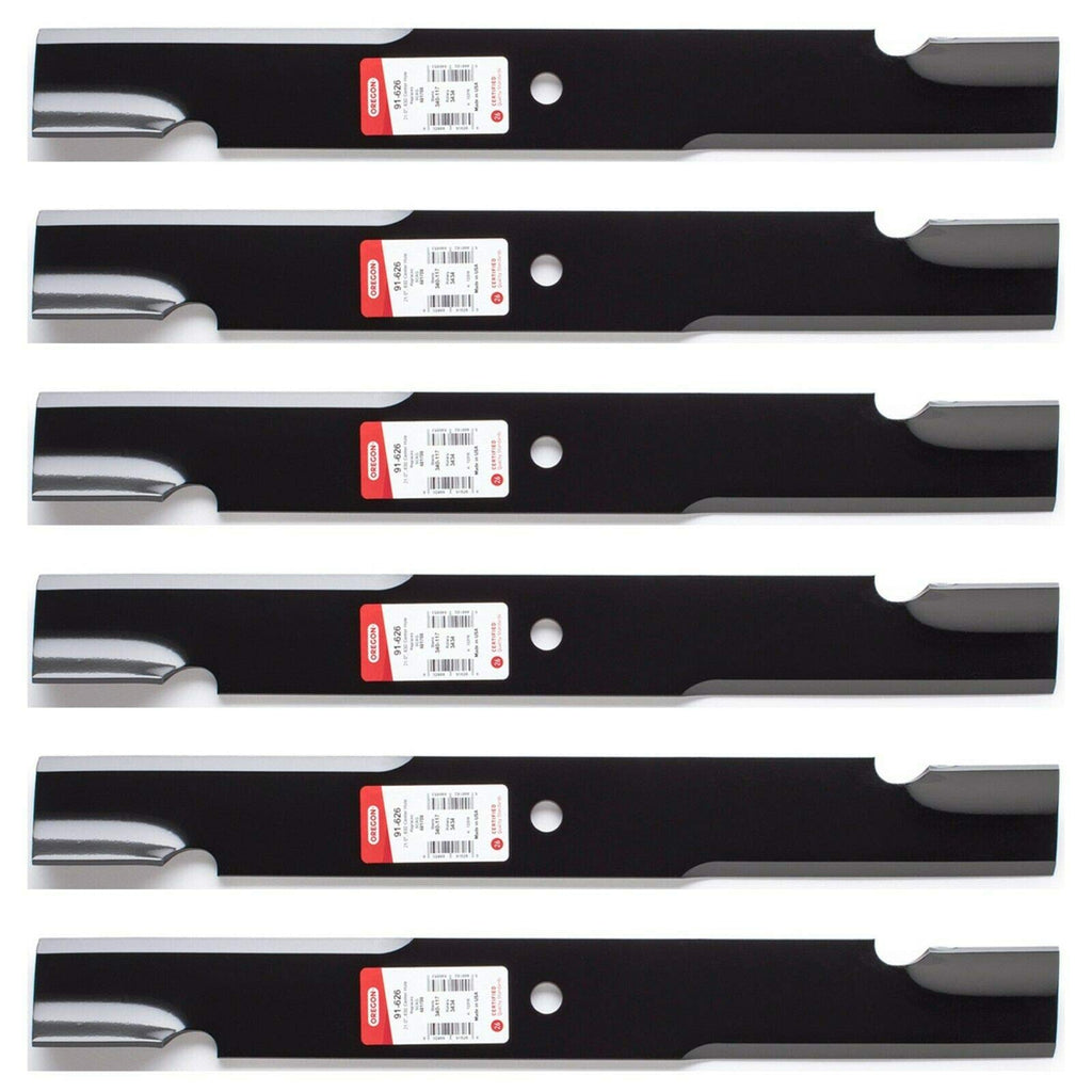 6PK Oregon 91-626 Blade for 61" Scag 48111 481708 Ferris 5020842 5101755 Simplicity 5022808ASM