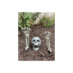 AISENO Realistic Skeleton Stakes Halloween Decorations for Lawn Stakes Garden Halloween Skeleton Decoration Outdoor