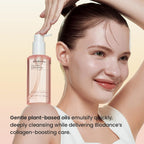 BIODANCE Collagen Cleansing Oil, Facial Oil Cleanser, Gentle Makeup Remover, Bleackhed and Whitehead Remover for Sensitive Skin, Korean Skin Careㅣ6.76 fl. oz. (200 ml)