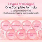 K-SECRET SEOUL 1988 Collagen Boosting Serum | Deeply Hydrating Serum with 7-Type Collagen Complex, Niacinamide, Ceramide NP, and Red Ginseng | Korean Skincare, 30ml / 1.01 fl oz