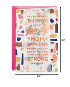 Hallmark Birthday Card for Mom (You're So Many Things To Our Family)