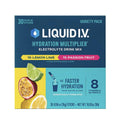 Liquid I.V. Hydration Multiplier Variety Pack, Lemon Lime & Passion Fruit 30ct