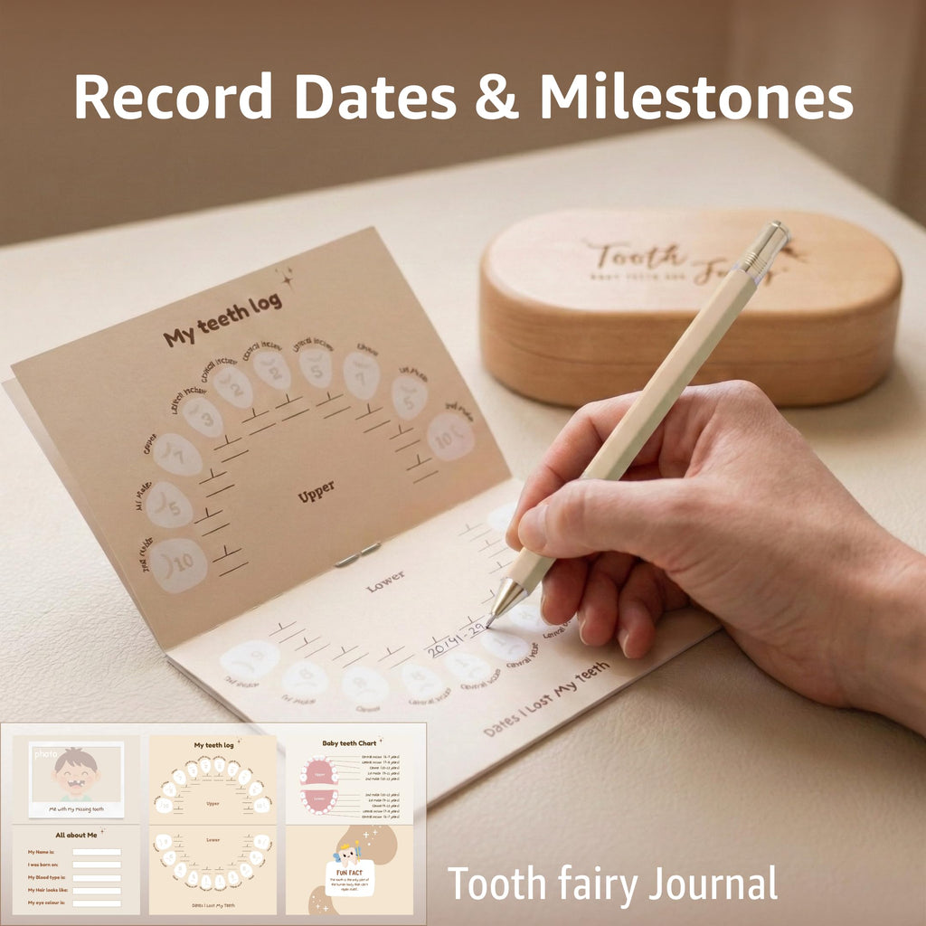 Tooth Fairy Tooth Holder, Baby Teeth Keepsake Box, Unisex