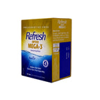 Refresh Optive Mega-3 Preservative-Free Lubricant Eye Drops, 0.01 Fluid Ounce Vials - 30 Count (Pack of 2)