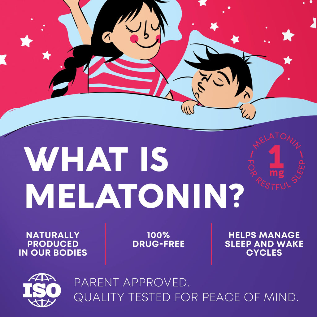 Height Growth Gummies with Melatonin - Kids Sleep Gummies with Ashwagandha