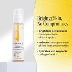 Buy now DERMA E Vitamin C Concentrated Serum, 2 Oz, with Hyaluronic Acid, Vitamin E & Aloe, All Natural, Antioxidant-Rich Concentrated Formula, Hydrating & Brightening Vitamin C Face Serum at indiglob india