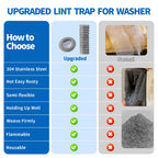 SUNHE YHK Lint Traps for Washing Machine, 40 Pieces