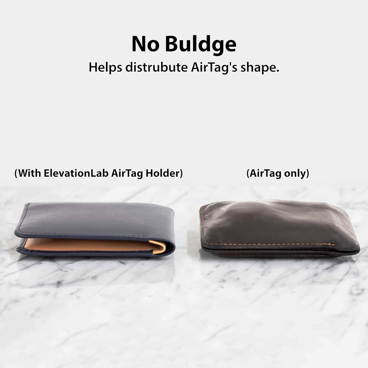 Buy now TagVault™ AirTag Wallet Holder - The Thinnest AirTag Wallet Card Insert | Flexible, Stays Hidden, Patent Pending | Elevation Lab at indiglob india