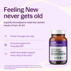 New Chapter Every Man's One Daily 40+ Multivitamin, 72 Tablets | Eyesight, Immune System, and Cellular Energy Support with Vitamin C and Saw Palmetto, Gluten Free and Vegetarian
