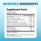 Dr. Berg Trace Minerals Enhanced Complex - Complete with 70+ Minerals Including 10 mg of Zinc - Dietary Supplement - 60 Capsules