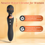 Dual-Ended Wand Vibrator, Dildo Vibrators Adult Sex Toys for Women