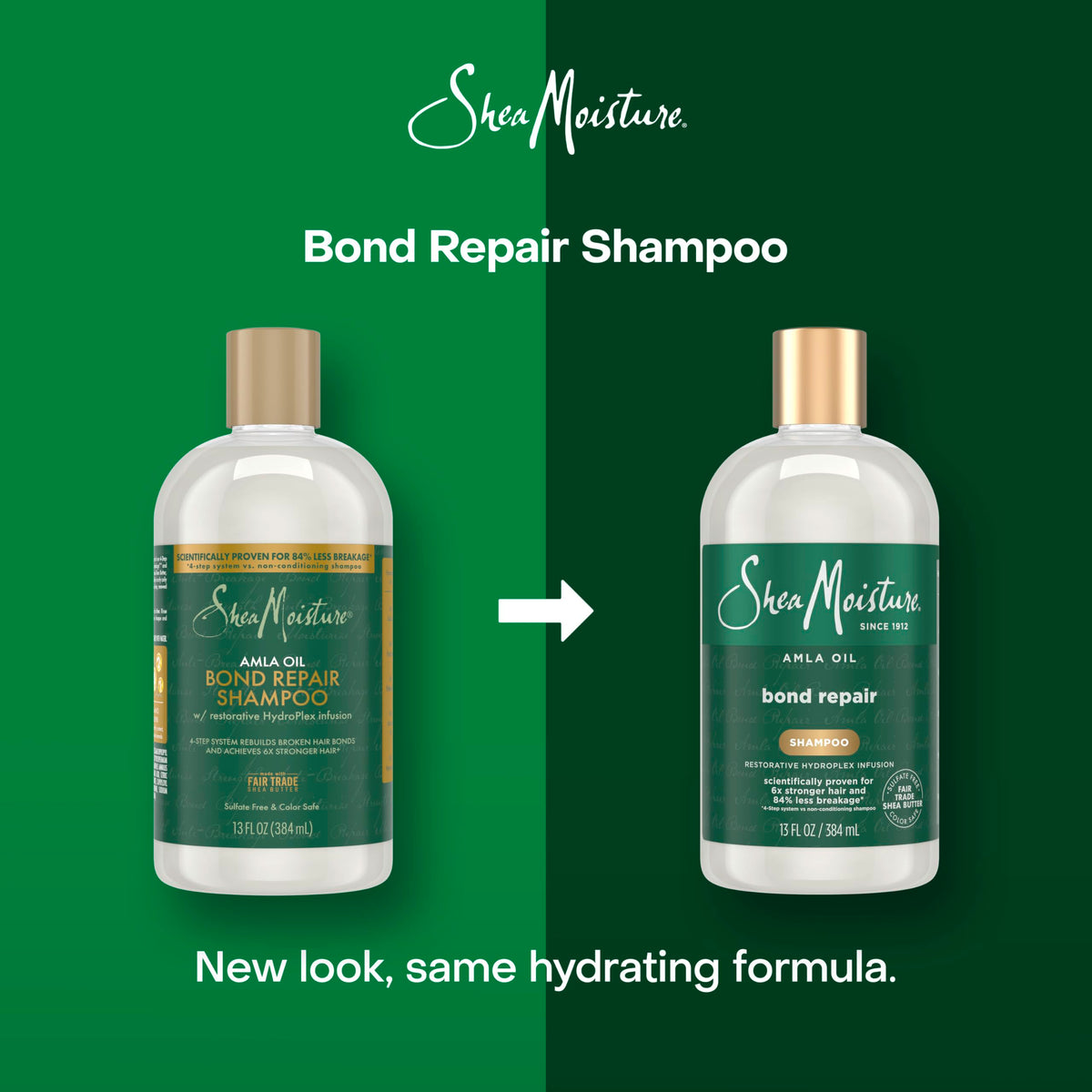 Shea Moisture Bond Repair Shampoo with Amla Oil 13oz