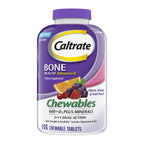 Caltrate Chewables 600 Plus D3 Vitamin D and Calcium Supplement, 155 count | Sugar Free, Highest Level of Vitamin D3, Maximizes Calcium Absorption to Support Strong Bones and Daily Function