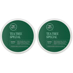 Tea Tree Shaping Cream, Hair Styling Cream, Long-Lasting Hold, Matte Finish, For All Hair Types