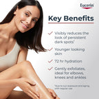 Eucerin Radiant Tone Dark Spot Corrector Body Cream, 7 OZ | Dark Spot Body Cream for Women, Thiamidol Enriched, Reduces Dark Spots Due to Sunlight Exposure and Aging, 72-Hour Hydration