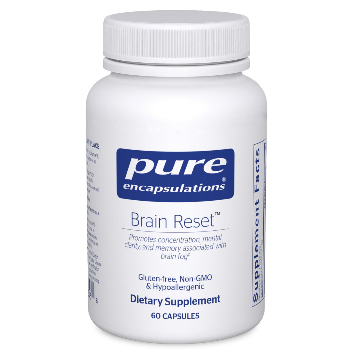 Pure Encapsulations Brain Reset, 60 Capsules