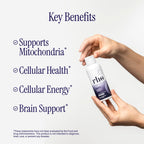 Rho Nutrition Liposomal NAD+ Liquid Supplement | High Absorption Formula, Active NAD+, Cellular Health, Healthy Aging & Energy Metabolism, 30 Servings