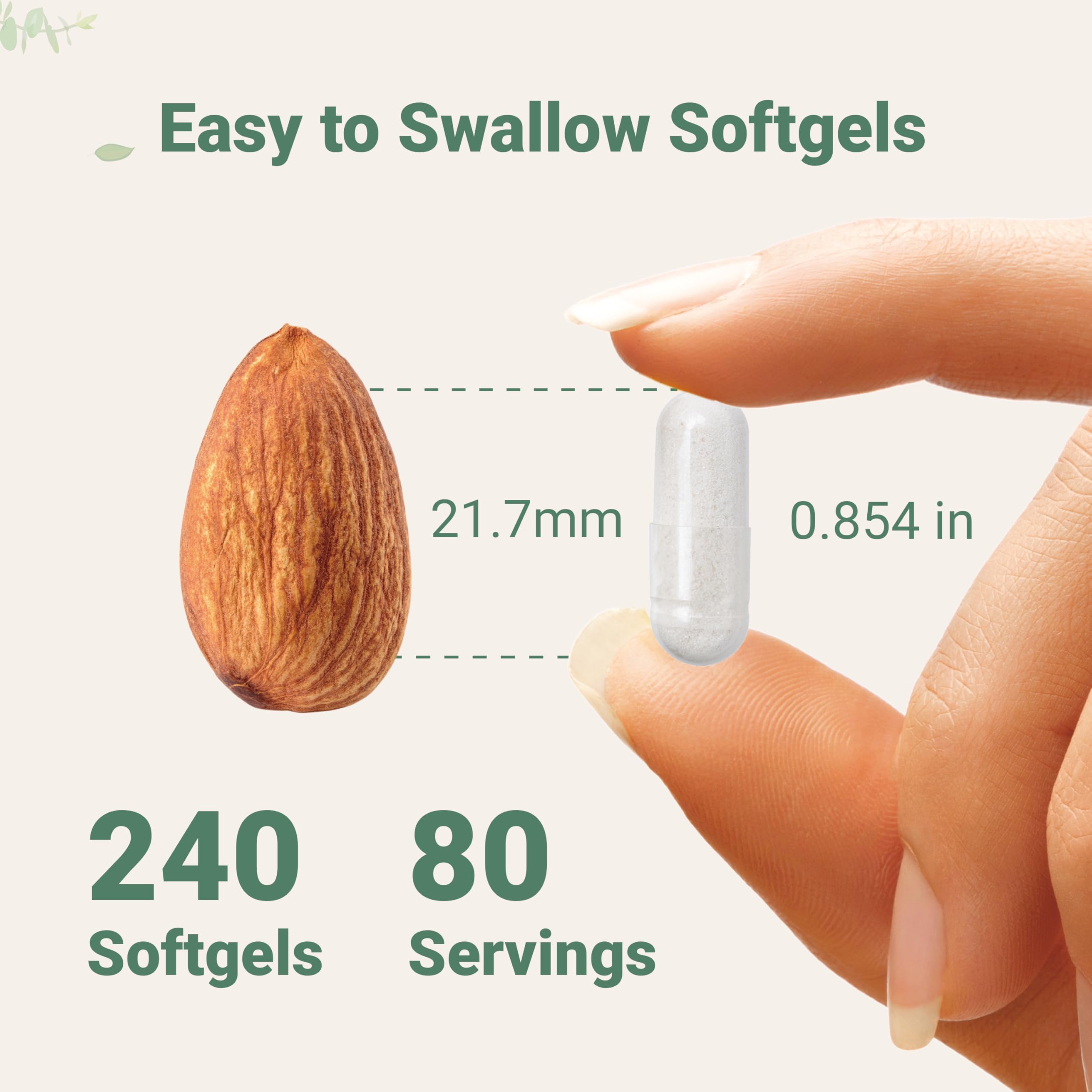 Micro Ingredients Multi Collagen Peptides Pills, 240 Capsules | For Women & Men. Type I, II, III, V, X. Hydrolyzed Collagen Supplement with Biotin, Hyaluronic Acid & Vitamin C. Filler Free.