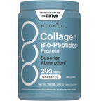 NeoCell Collagen Bio-Peptides Powder | 10oz | Super Hair, Skin, and Nails | Superior Absorption | Grassfed Protein Supplement | Advanced with 18 Essential Amino Acids