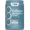 NeoCell Collagen Bio-Peptides Powder | 10oz | Super Hair, Skin, and Nails | Superior Absorption | Grassfed Protein Supplement | Advanced with 18 Essential Amino Acids